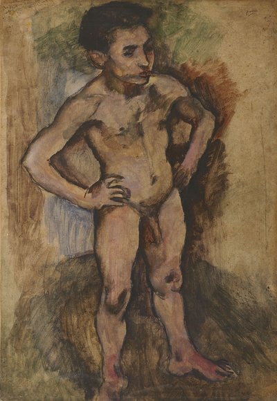 Italian Model by Jules Pascin